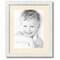 ArtToFrames Collage Photo Picture Frame with 1 - 10x13 inch Openings, Framed in White with Over 62 Mat Color Options and Regular Glass (CSM-3966-641)